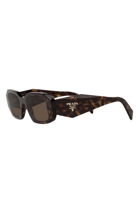 prada 57mm rectangle sunglasses|runway 49mm rectangle sunglasses Prada.